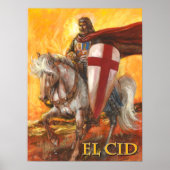 Affiche de design El Cid V2 (Devant)