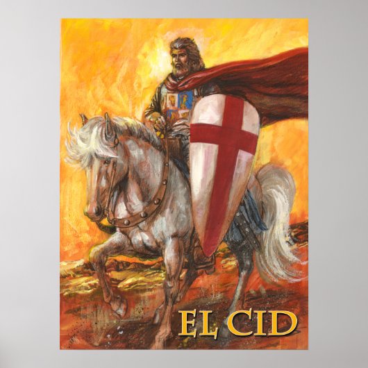 Affiche de design El Cid V2 (Devant)