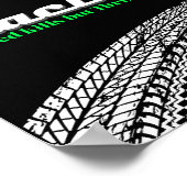 affiche de design esthétique de course (Coin)