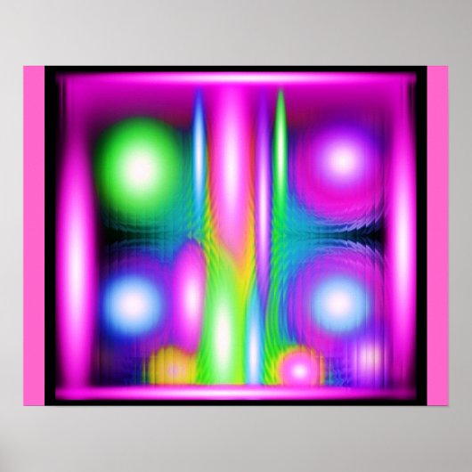 Affiche de design funky (Devant)