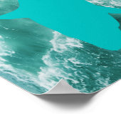 Affiche de design requin pour les événements (Coin)