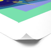 Affiche de design rétro (Coin)