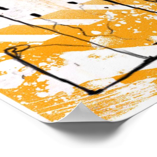 affiche de désintégration urbaine (Coin)