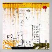 affiche de désintégration urbaine (Devant)