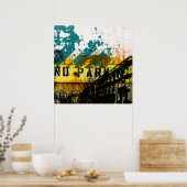 affiche de désintégration urbaine (Cuisine)