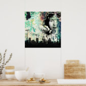 affiche de désintégration urbaine (Cuisine)