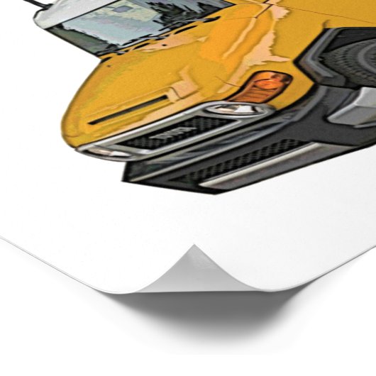 Affiche de dessin animé de Fj Cruiser (Coin)