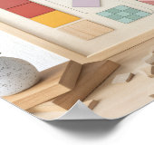 Affiche de développement cognitif Montessori (Coin)