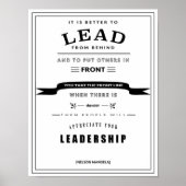 Affiche de devis de leadership (Devant)