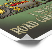 Affiche de devis de l'opérateur de route (Coin)