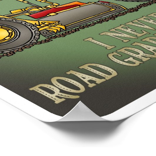 Affiche de devis de l'opérateur de route (Coin)