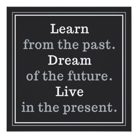 Affiche de devis de motivation personnalisée (Devant)