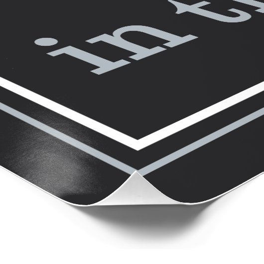 Affiche de devis de motivation personnalisée (Coin)