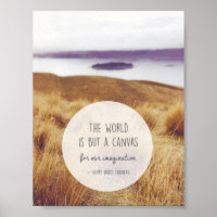Affiche de devis de voyage inspirant