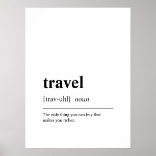 Affiche de devis de voyage inspirant