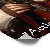 Affiche de devis d'éloquence de Shakespeare Action (Coin)