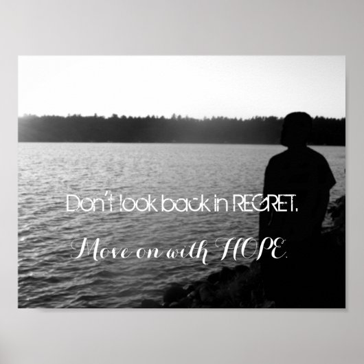 Affiche de devis inspirante (Devant)