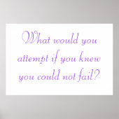 Affiche de devis inspirante (Devant)