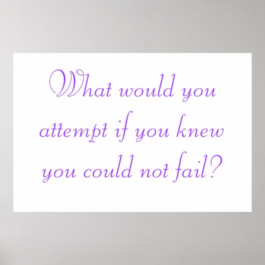 Affiche de devis inspirante (Devant)