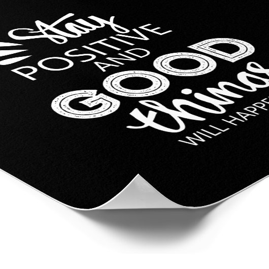 Affiche de devis inspirante (Coin)