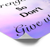 Affiche de devis inspirante (Coin)