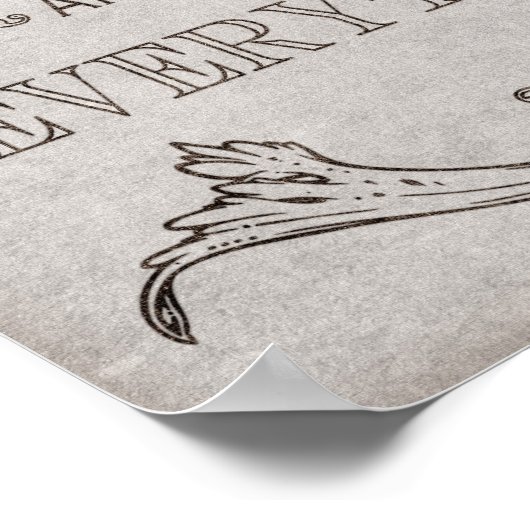 Affiche de devis inspirante (Coin)