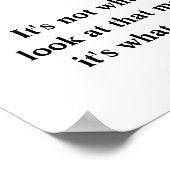 affiche de devis inspirante noir et blanc (Coin)