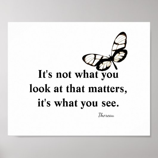 affiche de devis inspirante noir et blanc (Devant)