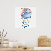 Affiche de devis Inspiration Unicorn Bleu (Cuisine)