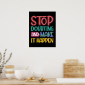 Affiche de devis motivationnelle (Cuisine)