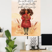 Affiche de devis motivationnelle (Bureau à domicile)