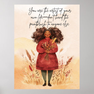 Affiche de devis motivationnelle