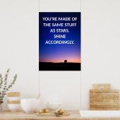 Affiche de devis motivationnelle (Cuisine)