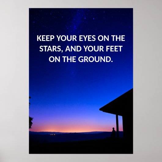 Affiche de devis motivationnelle (Devant)