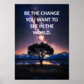 Affiche de devis motivationnelle (Devant)