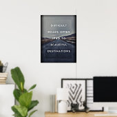 Affiche de devis motivationnelle (Bureau à domicile)
