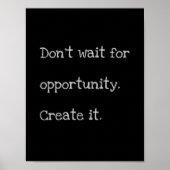 Affiche de devis 'Opportunity' (Devant)