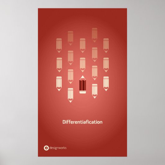 Affiche de différenciation 18 po x 30 po (Devant)