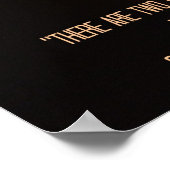 Affiche de diffusion de lumière (Coin)