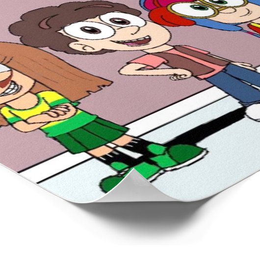 Affiche de diffusion en aval (Coin)