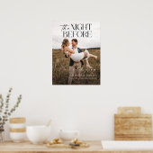 Affiche de dîner de répétition de la veille à enca (Cuisine)