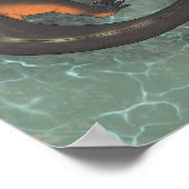 Affiche de dinosaure - Secodontosaurus (Coin)