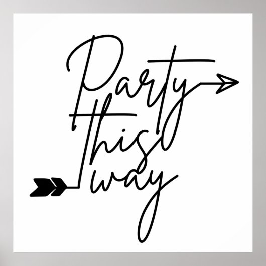 Affiche de direction de la fête (Devant)