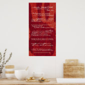 Affiche de disciple (Cuisine)