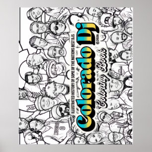 Affiche de DJ du Colorado