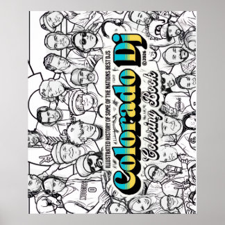 Affiche de DJ du Colorado