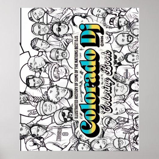 Affiche de DJ du Colorado (Devant)