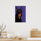 Affiche de Doberman (Cuisine)
