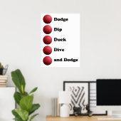 Affiche de Dodgeball (Bureau à domicile)