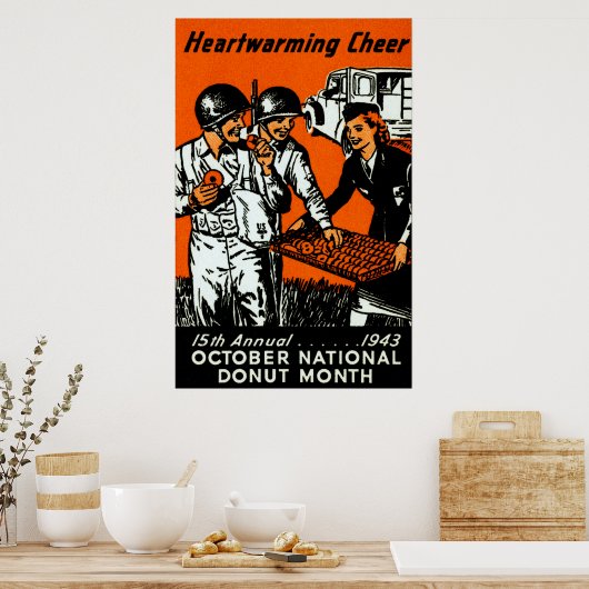 Affiche de Donut 1943 (Cuisine)